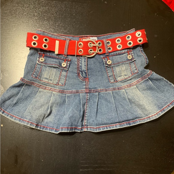 Laser jeans size 11 skirt - Picture 1 of 4